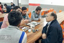 گزارش تصویری |  ديدار سرزده رئیس دانشگاه از خوابگاه و سلف پردیس مهندسی فناوری های نوین 